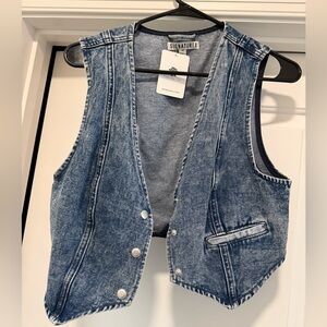 Signature8 Light Blue Denim Vest